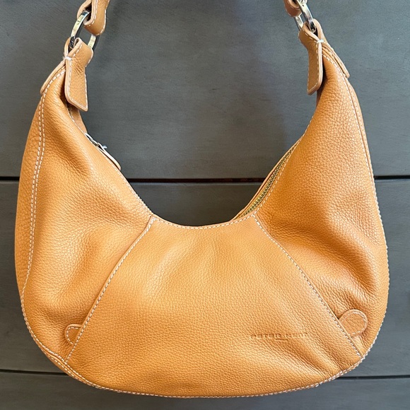 Peter Kent Tan Leather Hobo Bag - Picture 1 of 6